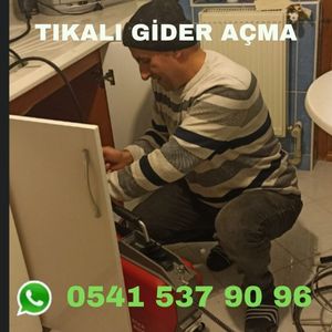 Ankara Elvankent Tıkalı Gider Açma 0541 537 90 96