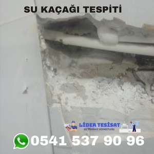 Ankara Bağlıca Su Kaçağı Tespiti 0541 537 90 96