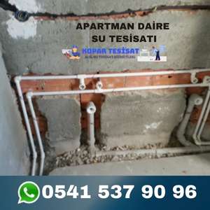 Ankara Yenikent Apartman Daire Su Tesisatı 0541 537 90 96